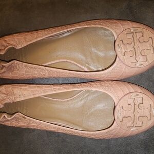 Tory Burch Women's Pink Ballet Flats